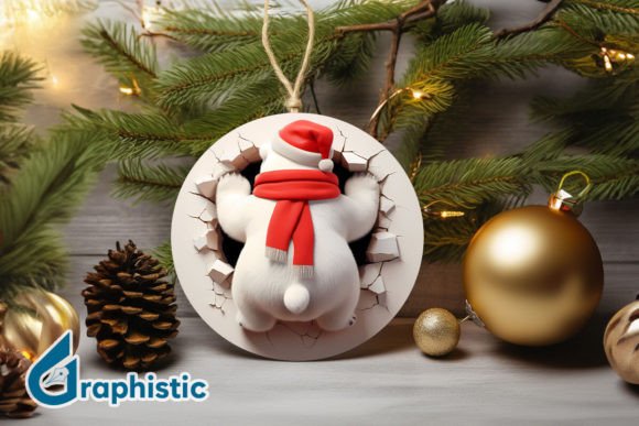 3D Polar Bear Ornament B 119 Review