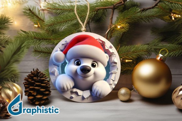 3D Polar Bear Ornament F 102: Illustrations Review