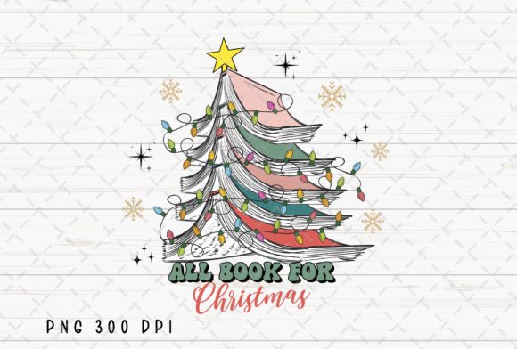 Christmas Book Tree: Festive Illustrations