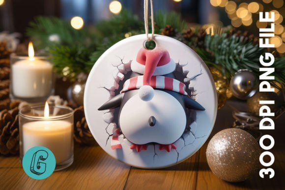 Penguin Christmas Ornament Back 91: A Designer’s Review