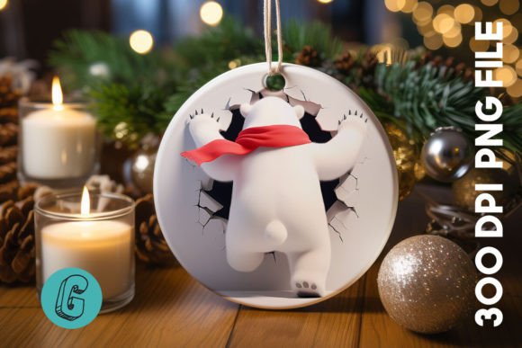 Polar Bear Christmas Ornament B 103: A Designer’s Review