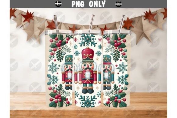 Review: 3D Christmas Tumbler Wrap Nutcracker PNG