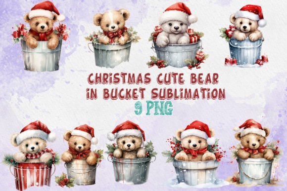 Review: Christmas Cute Bear Clipart & Illustrations