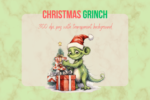 Review: Cute Christmas Green with Presents Png for Embroidery