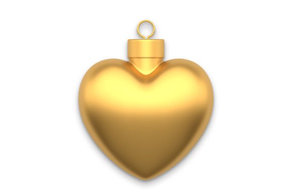Reviewing Christmas Heart Ball 3d Illustrations