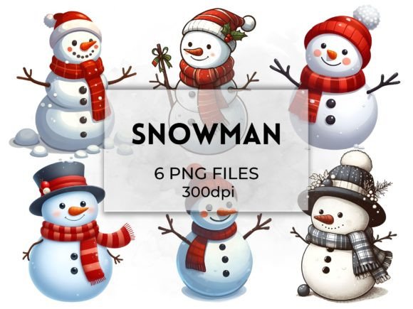 Snowman Illustration Christmas Pack Review