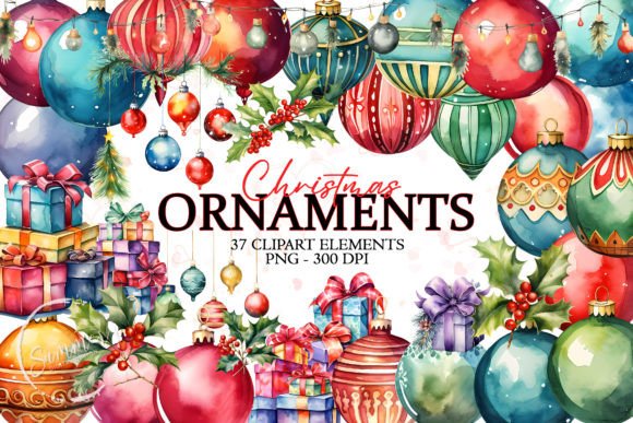 Watercolor Christmas Illustrations Review